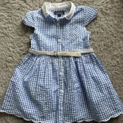 TOMMY HILFIGER チェック柄ワンピース 80