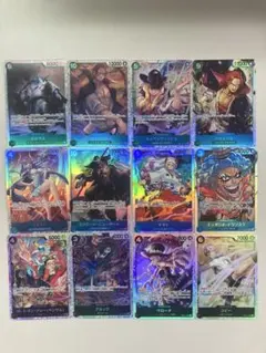 【美品】ワンピースカード ☆SR 12種12枚 計12枚セット☆