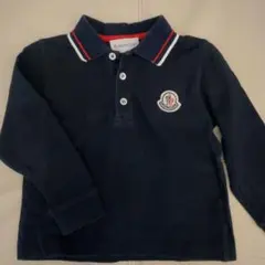 MONCLER キッズ 長袖ポロシャツ ネイビー86cmのサムネイル