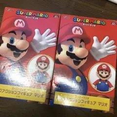 スーパーマリオ　ビッグアクションフィギュア　マリオ　2個セット