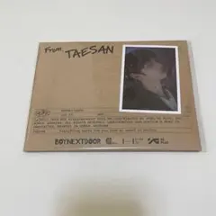 BOYNEXTDOOR ボネクド ボイネク WHY.. テサン