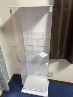 【新品】IKEA DETOLF ホワイト デトルフ ショーケース ディスプレイ 新品】IKEA DETOLF ホワイト デトルフ ショーケース