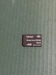 メモリースティックデュオ　 4GB Lexar