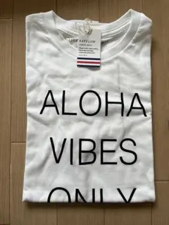 ALOHA VIBES ONLY TEE 新品未使用　Tシャツ