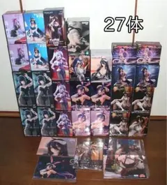 アルベド・シャルティア 美少女フィギュア 27体セット＋ポスター まとめ売り