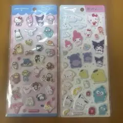 は*る様 サンリオキャラクター ぷっくりシール 2シートセット
