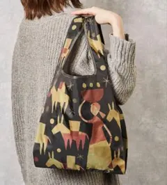 kaldi エコバッグ 未使用 黒 馬 非売品 ノベルティ