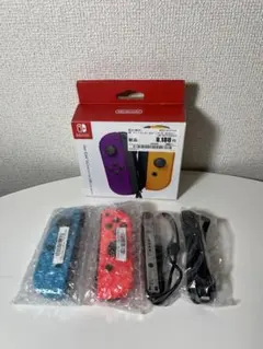 Switchスイッチ ジョイコン 左右セット レッド/ブルージョイコンストラップ