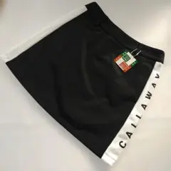 CALLAWAY 　ゴルフスカート 　ブラック　秋冬用　裏起毛　白　黒　М