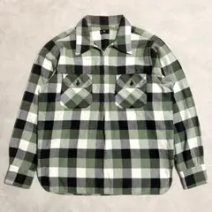 SKULL JEANS スカルジーンズ ハーフジップ 長袖 チェック ネルシャツのサムネイル
