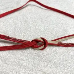 《8J64》帯締め 和装小物 送料無料 匿名配送 赤ピンク 145cm