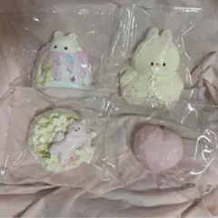 スクイーズ まとめ売り kikisquishy 4点 氷バター 純泥 生クリーム