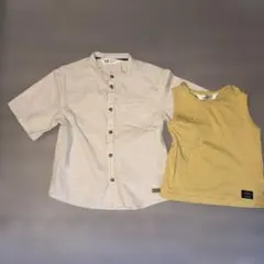 H&M半袖シャツとおまけタンクトップ セット