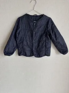 ネイビー キルティングジャケット