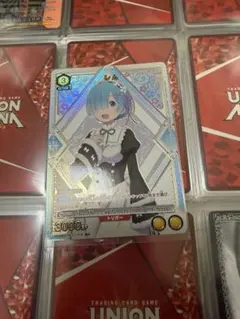 ユニオンアリーナ　リゼロ　レムR⭐︎パラレル