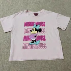 Disney ミニーマウス ピンク 半袖Tシャツ 100センチ