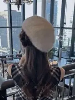 GRL ファーベレー帽　dd432