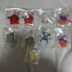 ドラゴンクエスト めじるしチャーム ドットモンスター ちいさなメダル他6種セット