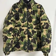 激レア　•A BATHING APE カモフラージュ ダウンジャケット