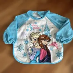 食事エプロン　ディズニー　プリンセス、アナ雪