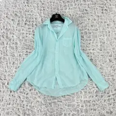 フランク＆アイリーン　コットンボイルシャツ　美品　ロンハーマン