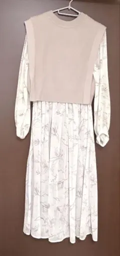 mysty woman ニットベスト ワンピース