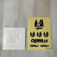 Ogawa フィールドロゴ ステッカーセット