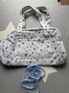 SHEINフラワープリント ボストンバッグ