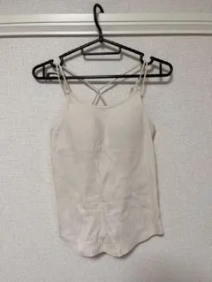 Chico クロスストラップ　ブラトップ カップ付き リブ素材のサムネイル