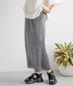 LOWRYS FARM ヨウリュウプリーツスカート　122486