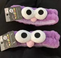 もこもこヘアバンド 目玉 2点セット ハロウィン 仮装 コスチューム コスプレ