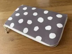 ハンドメイド　マルチケース　L字ファスナー