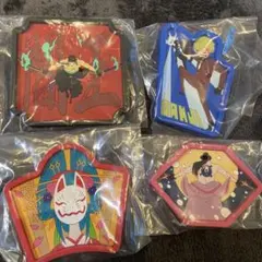 ワンピース　一番くじ　ラバーアソート　４点セット