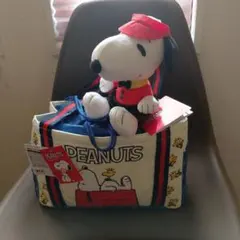 スヌーピー ぬいぐるみ付きトートバッグ
