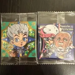 ジョジョ　シールウエハース　広瀬康一　ペリーコロ　トリッシュ