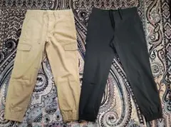 ジョガーパンツ ブラウン