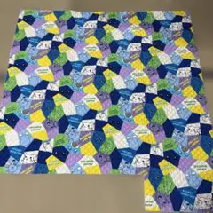 ポケットモンスター キルティング生地 ブルー　97cm✖️87cm