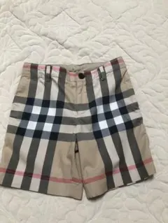 25486✨️バーバリー 現行 ノバチェック ハーフパンツ キッズ コットン