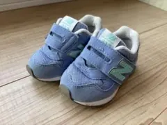 New Balance ベビーシューズ パープル 12cm 313