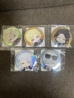 セガラッキーくじ A3! E賞缶バッジ　5点セット