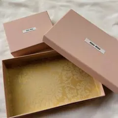 miumiu ミュウミュウ　空箱　2個セット
