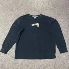 NIKE JUST DO IT クルーネック スウェット ブラック S