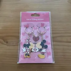 ミッキー・ミニー ペアキーホルダー
