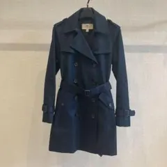 トレンチコート ネイビー