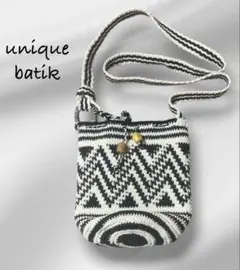 ♪unique batik ユニーク バティック バケツ ショルダー バッグ♪
