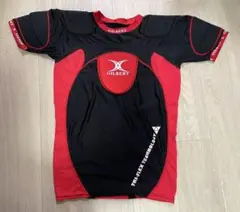 GILBERT ラグビープロテクター 黒/赤　羊ラグビー様