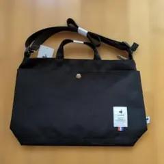 le coq sportif　ルコックス　ショルダーバッグ 黒　GW中値下げ可！