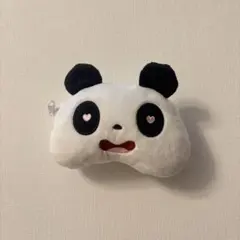 新品未使用 パンダコパンダ ぬいぐるみ ポーチ ハート目