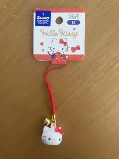 ハローキティ　ストラップ　鈴　キーホルダー