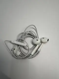 iPhone　ホワイト 有線イヤホン